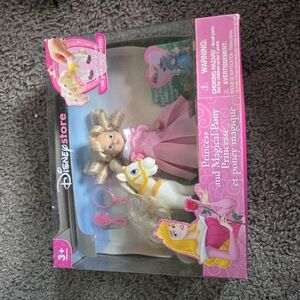 Disney Princess Pink and White Doll Set